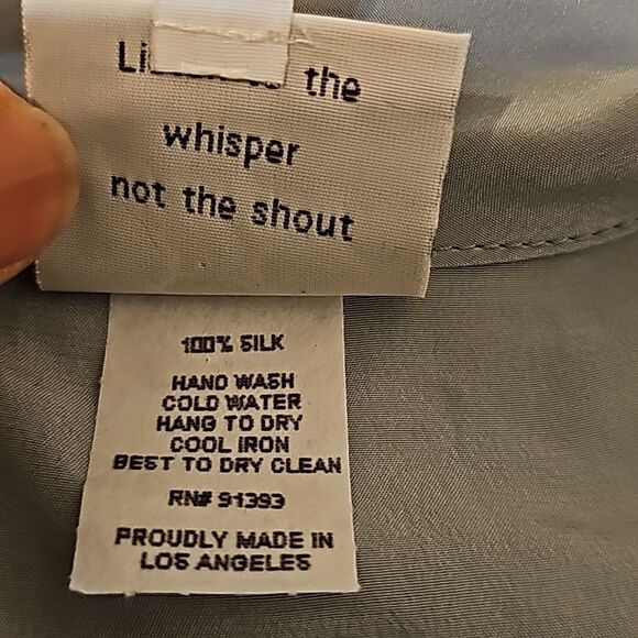 Spirithouse silk  blouse size small. - Picture 7 of 7